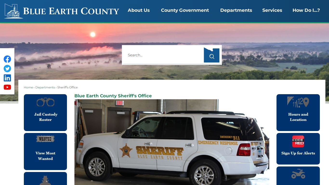 Sheriff's Office | Blue Earth County, MN - Official Website